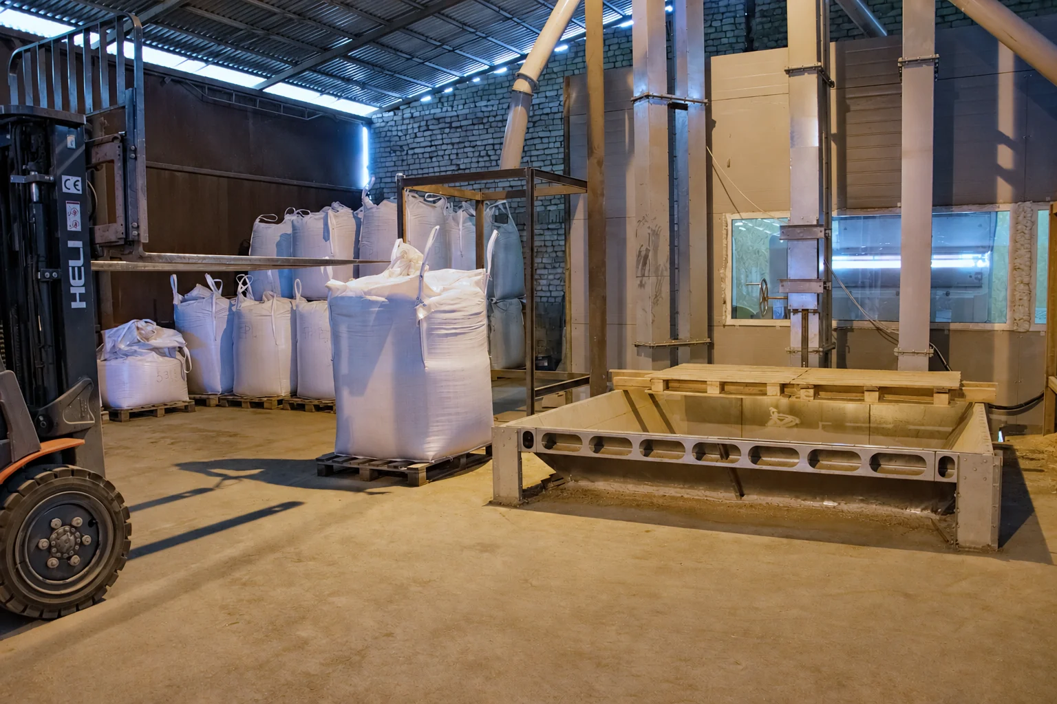 RECEIVING PITS — 3